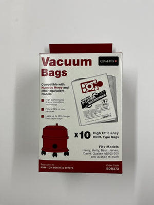 
            
                Load image into Gallery viewer, Numatic Fleece Dustbags 10 pack
            
        