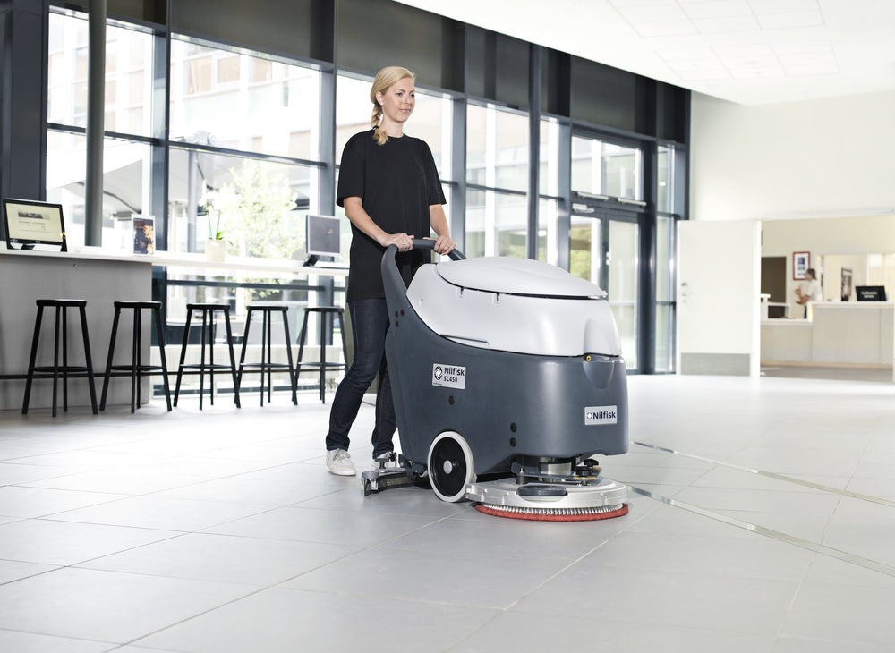 Nilfisk SC450 Scrubber Dryer – Nilquip Ltd